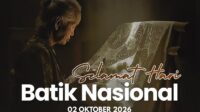 Selamat Hari Batik Nasional 2026! 🇮🇩✨Mari kita bangga mengenakan dan melestarikan batik sebaga